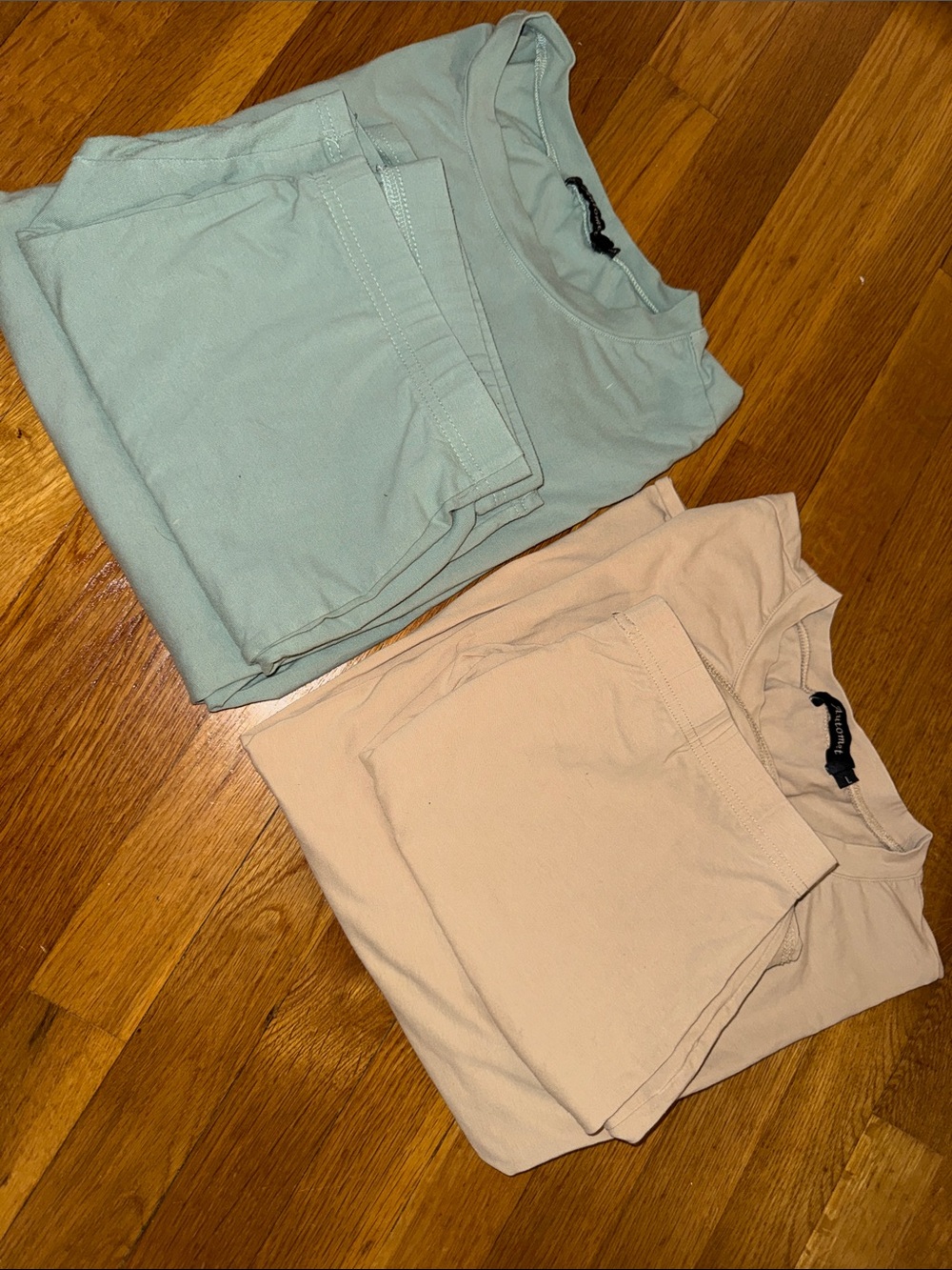 Women’s Automet oversized tee and biker shirt set